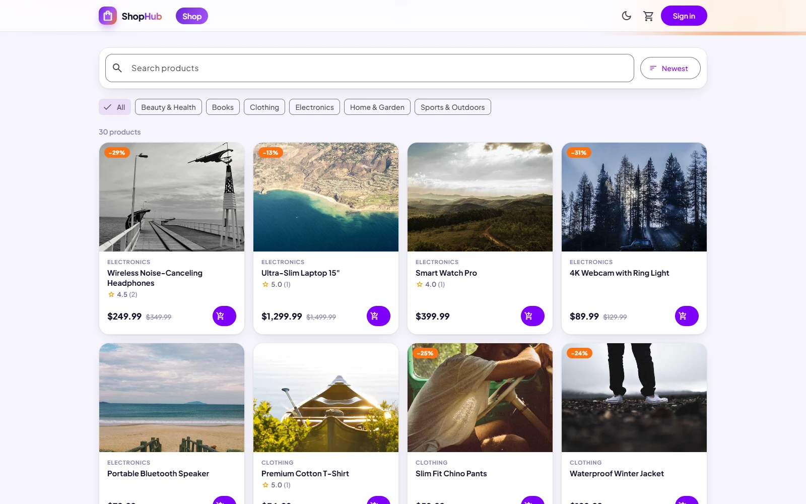 ECOMMERCE PLATFORM