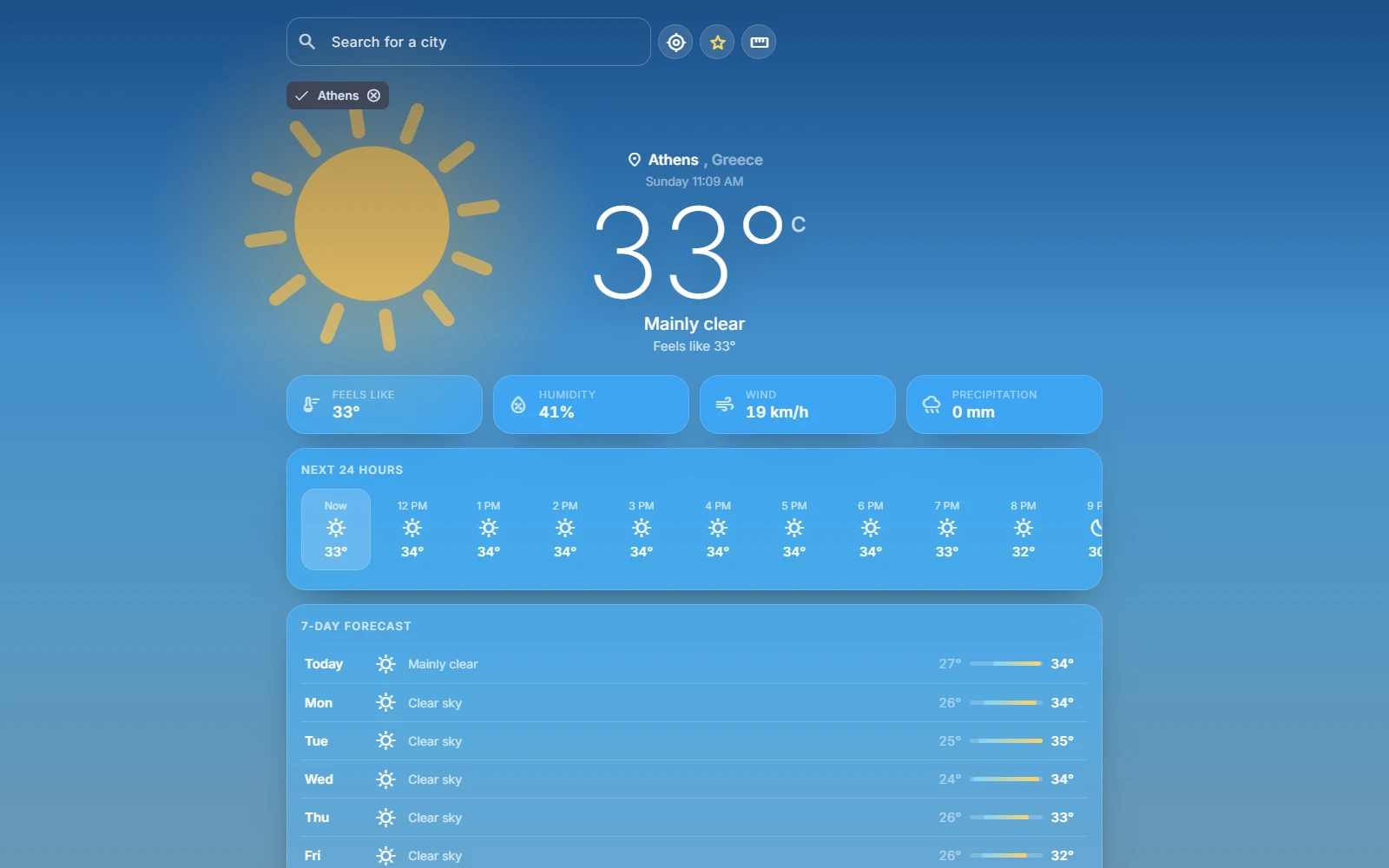 WEATHER NOW - ANGULAR PWA